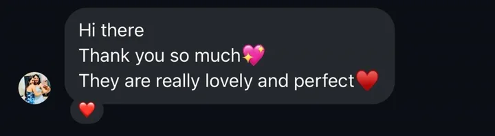 Screenshot of a review from Customer