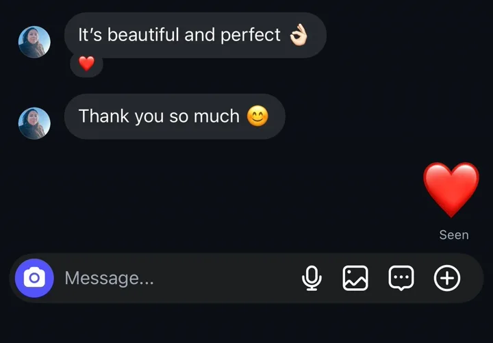 Screenshot of a review from Customer